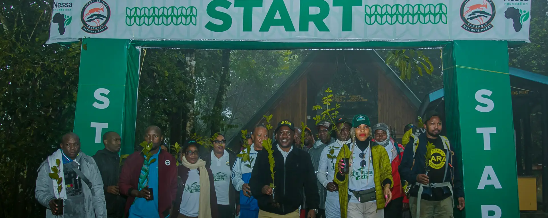 The Kilimanjaro Walk start